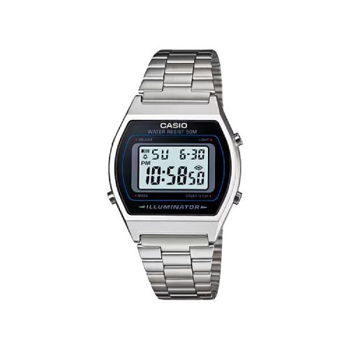 Reloj Casio Digital Plateado Mujer-B640WD-1AVDF | Comsucre Online