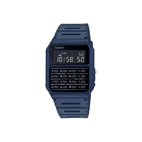 Reloj Casio Digital Calculadora Azul Hombre-CA-53WF-2BDF | Comsucre Online