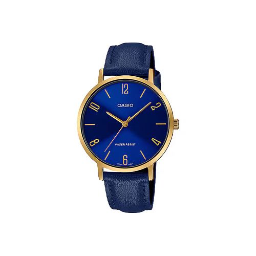 Reloj Casio Análogo Azul Mujer-LTP-VT01GL-2BUDF | Comsucre Online