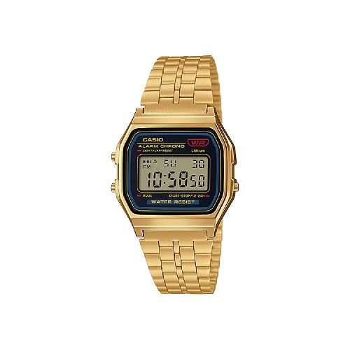 Reloj Casio Digital/Alarma Dorado Hombre-A159WGEA-1DF | Comsucre Online