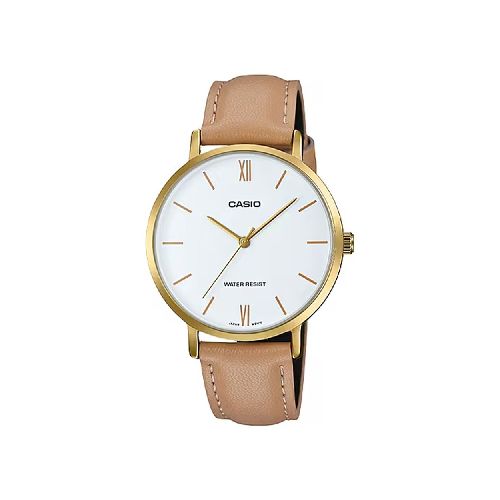 Reloj Casio Análogo Camel Mujer -LTP-VT01GL-7BUDF | Comsucre Online