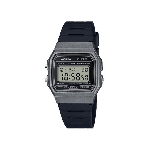 Reloj Casio Digital Negro Hombre-F-91WM-1BDF | Comsucre Online