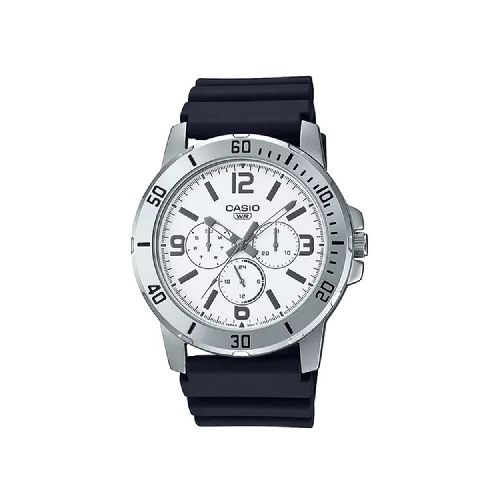 Reloj Casio Análogo Negro Hombre-MTP-VD300-7BUDF | Comsucre Online