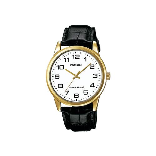 Reloj Casio Análogo Negro Hombre-MTP-V001GL-7BUDF | Comsucre Online