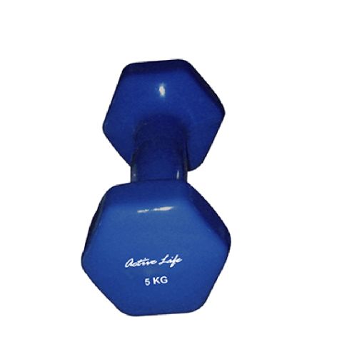 Compra - Active Life Mancuerna Vinil 5KG | Azul - Compra en Marcimex.com