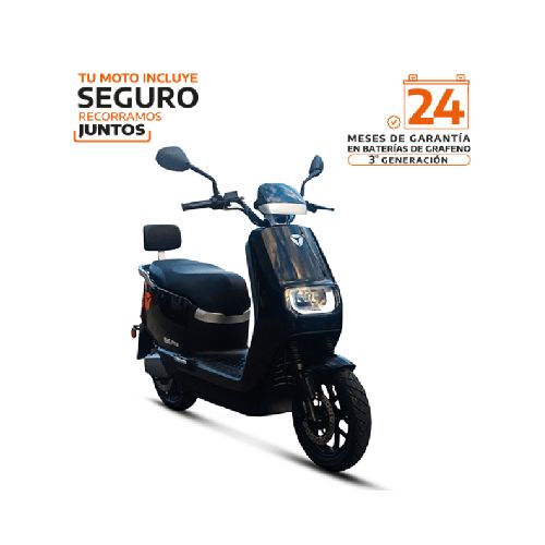 Compra - Yadea  Scooter Eléctrico E8S | 2024 Negro - Compra en Marcimex.com