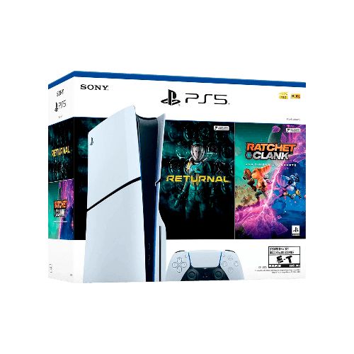 Compra - Consola Sony Ps5 Slim Disco 1Tb Combo Ratchet - Compra en Marcimex.com