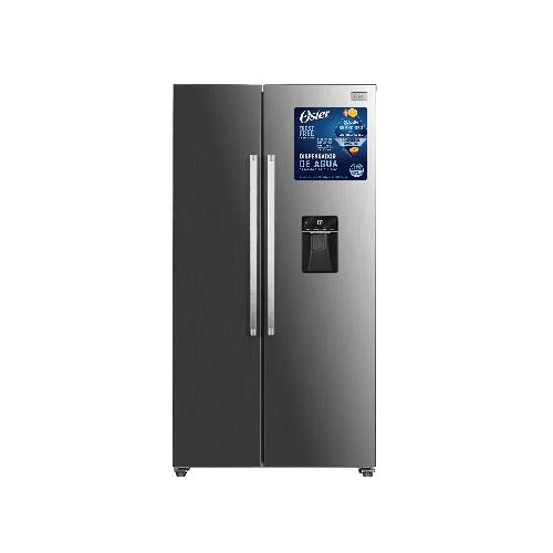 Compra - Oster Refrigeradora Side by Side OS-SBS21SSEHD Gris | 518 Litros - Compra en Marcimex.com