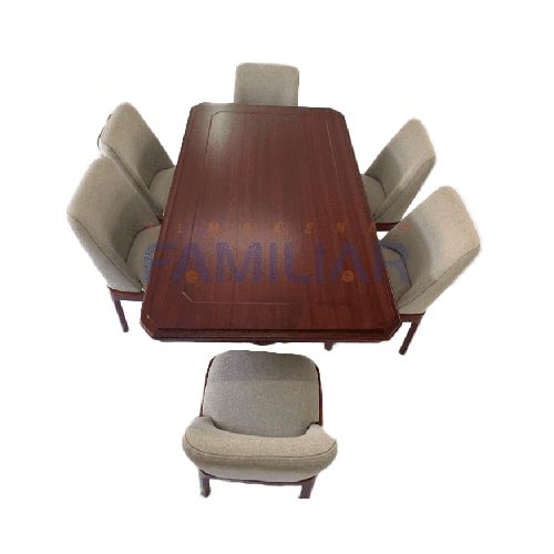 Juego de comedor Grn c/6 sillas | Almacenes Familiar