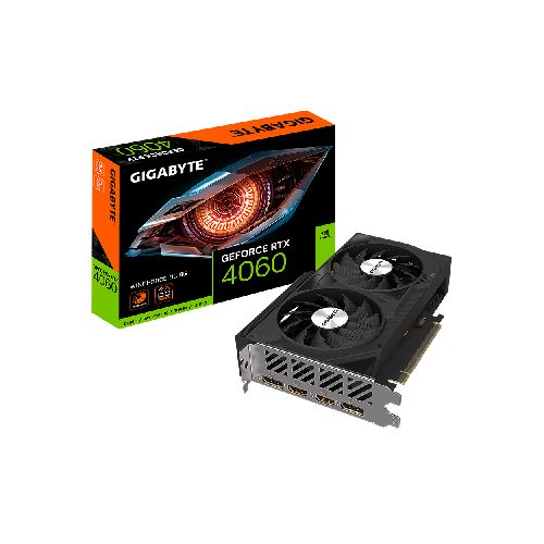 Tarjeta de Video Gigabyte GeForce RTX 4060 WINDFORCE OC 8GB - PC Gaming Ecuador