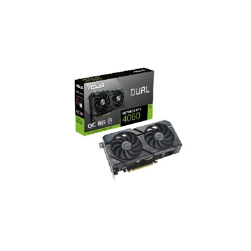 Tarjeta de Video ASUS DUAL RTX4060 OC EDITION 8GB - PC Gaming Ecuador