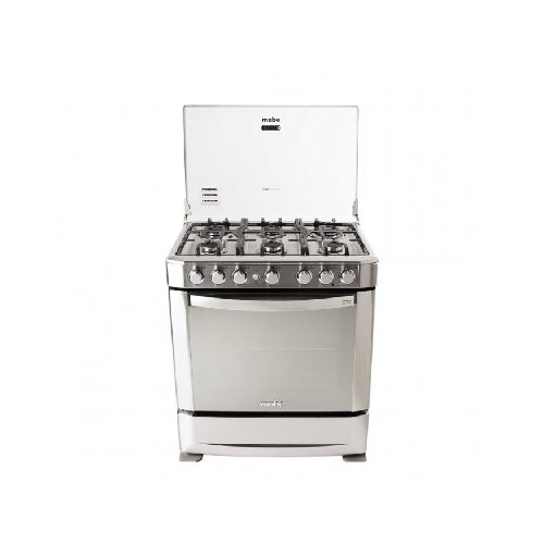 COCINA A GAS EM7620FX0 INOX 6Q | MABE