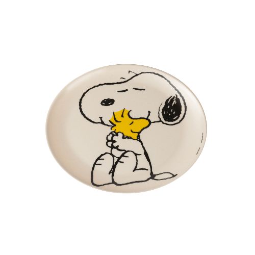 Plato Llano Snoopy | Bi Color - El Bosque - El Bosque Muebles - Diseño | Precio | Garantía - Tienda en línea