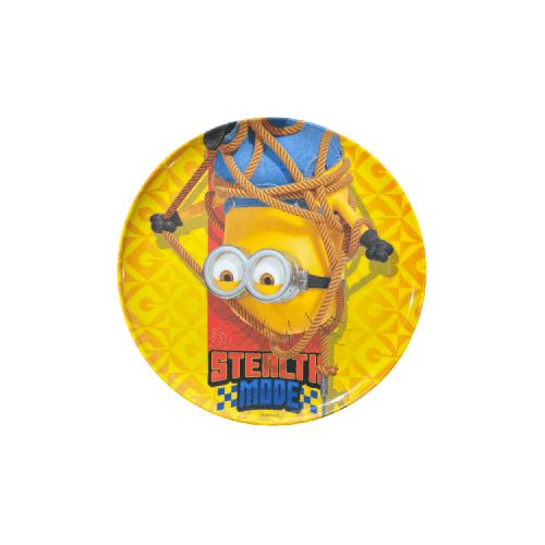 Plato Llano Minions | Bi Color - El Bosque - El Bosque Muebles - Diseño | Precio | Garantía - Tienda en línea