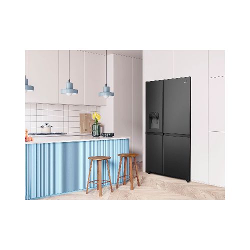 Refrigeradora Side By Side Negro RI-790 Indurama  