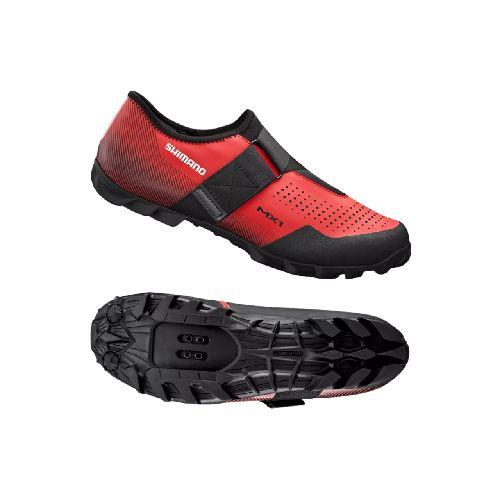 Zapatillas Shimano MTB MX100 Rojo  SHIMANO