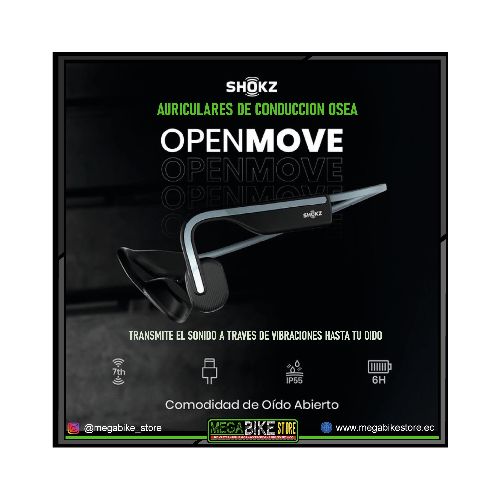 Auriculares OPENMOVE SHOKZ de Conduccion Osea  