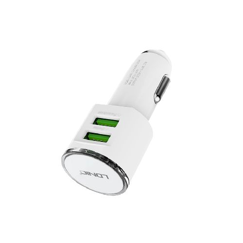 Cargador LDNIO DL-C29 Vehicular USB Dual Port - Novicompu, lo mismo pero mas barato