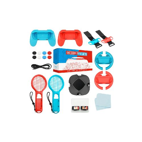 Kit de Accesorios 20 en 1 para Nintendo Switch - Novicompu, lo mismo pero mas barato