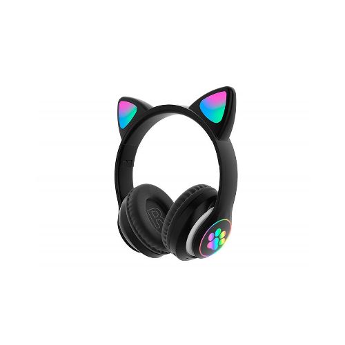 Auriculares con oreja de gato BLUETOOTH - Novicompu, lo mismo pero mas barato