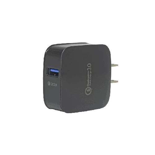 Cargador TE-008 QC3.0 USB Carga rápida - Novicompu, lo mismo pero mas barato