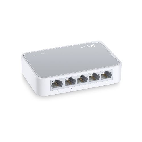 Switch TP-Link SF1005D 5 puertos 10/100 Mbps - Novicompu, lo mismo pero mas barato