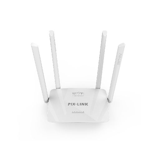 Router Pix-Link WR08Q WiFi-N 300 Mbps 4 antenas - Novicompu, lo mismo pero mas barato