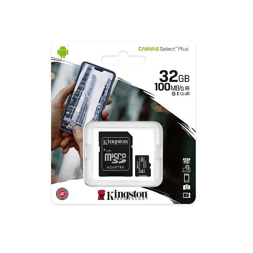 Tarjeta De Memoria Micro Sd 32gb Kingston Clase10 Inc Iva - Novicompu, lo mismo pero mas barato