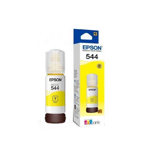 Botella de Tinta Epson T544 Amarillo L3110/L3150 - Novicompu, lo mismo pero mas barato