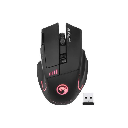 Mouse Gaming Wirlesss MARVO Scorpion M720W/ Retroiluminación LED 6 colores / 4.800 DPI / 8 botones  