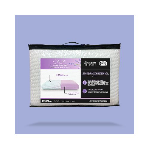 Almohada Calm Lavender Infused - Los Mejores Colchones del Mundo están en Simmons 