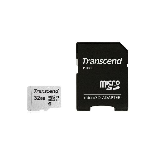 Memoria micro SD de 32 GB con adaptador - TS32GUSD300S-A - Maxitec