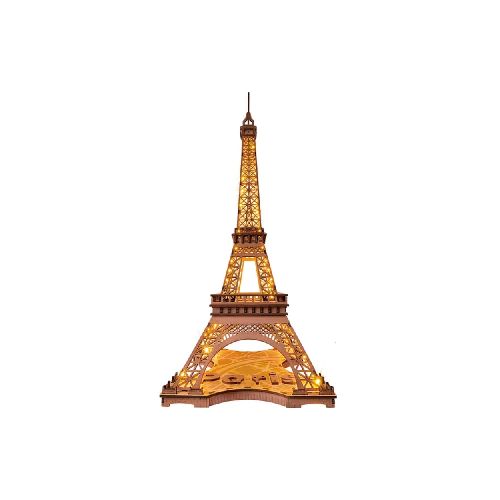 Rolife Night of The Eiffel Tower Rompecabezas Puzzle 3D de Madera - TGL01 - Maxitec