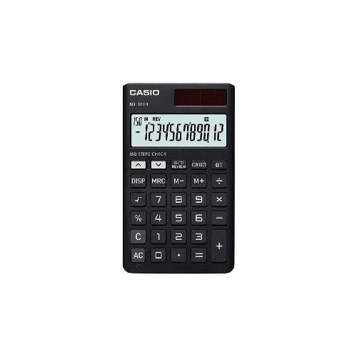 Calculadora de bolsillo casio nj-120d - NJ-120D-BK - Maxitec