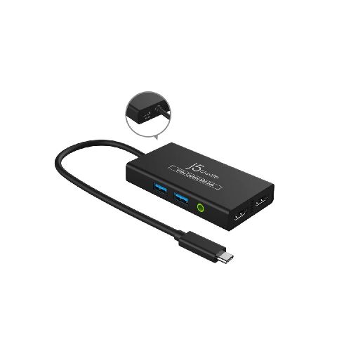 Capturadora de video 4K y hub USB-C - JVA01 - Maxitec