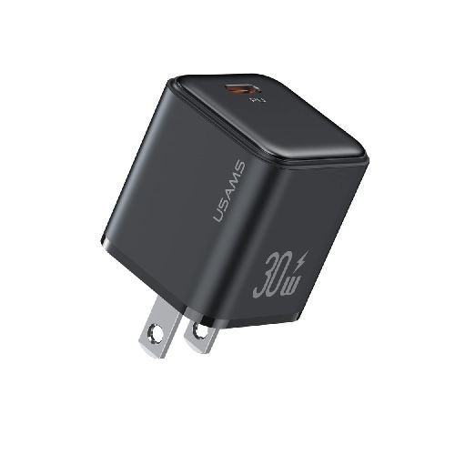 Cargador Rápido de 30W Tipo-C color negro - Adaptador Compacto y Elegante - CC187TC01 - Maxitec