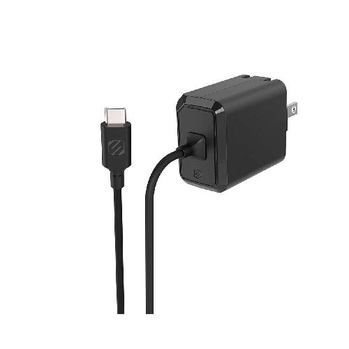 Cargador de Casa USB-C con Entrega de Energía SCOSCHE - Carga Rápida y Segura - HPDC86-SP - Maxitec