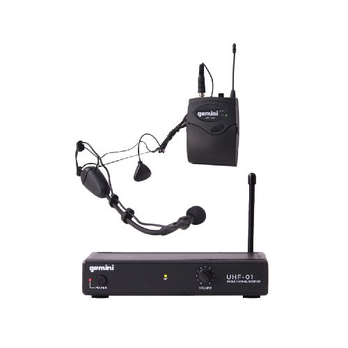 Sistema de micrófono inalámbrico profesional - UHF-01HL-F2 - Maxitec