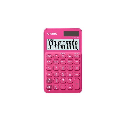 Calculadora rosa de bolsillo casio sl-310uc - SL-310UC-RD - Maxitec