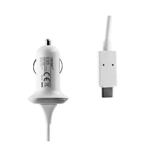 Cargador para auto con cable USB-C - 563846 - Maxitec