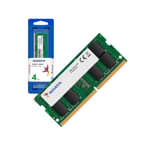 Memoria RAM ADATA SO-DIMM 4GB 2666Mhz DDR4 - GADGETSTORE.EC