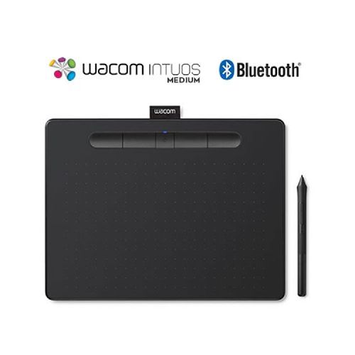 Tableta Digitalizadora Dibujo Wacom Intuos Bluetooth Medium CTL-6100 - GADGETSTORE.EC