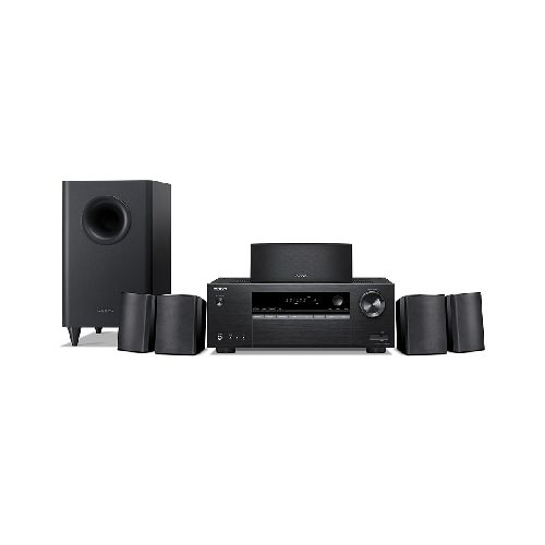 Cine En Casa Onkyo Hts-3900 5.1 Recibidor + Set 5 Parlantes + Bajo - GADGETSTORE.EC