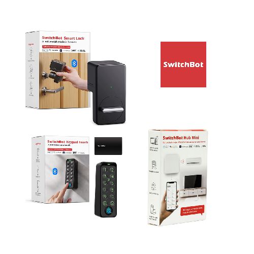 Cerradura Inteligente SwitchBot Smart Lock WiFi + Hub + Keypad - GADGETSTORE.EC