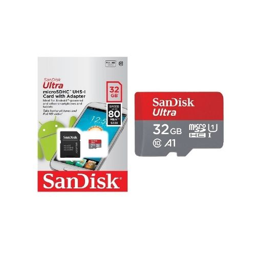 Memoria Micro Sd 32gb Sandisk Ultra Clase 10 Sdhc 98mb/s - GADGETSTORE.EC