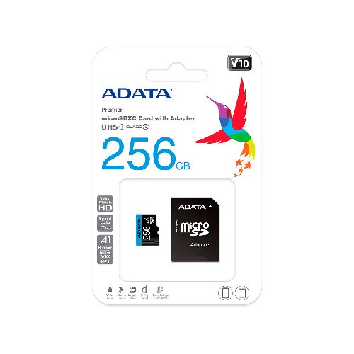 Memoria Micro SD Adata 256GB clase 10 - GADGETSTORE.EC