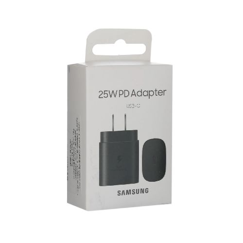 Cargador de pared Samsung carga rápida USB-C 25W - GADGETSTORE.EC