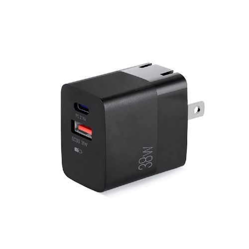 Cargador de Pared 38W Tipo-C + USB 3.0 Carga Rapida PD Argom Volta P4 - GADGETSTORE.EC