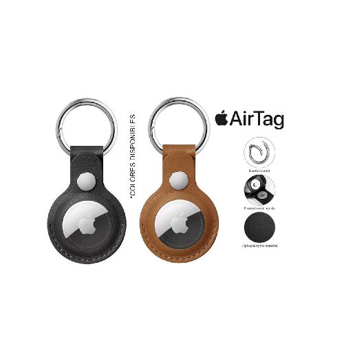 Llavero de cuero para Apple Airtag - GADGETSTORE.EC