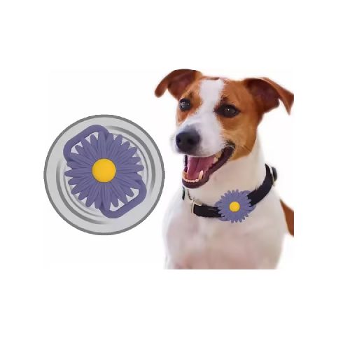 Llavero collar Sunflower para mascota perro/gato para Apple Airtag - GADGETSTORE.EC